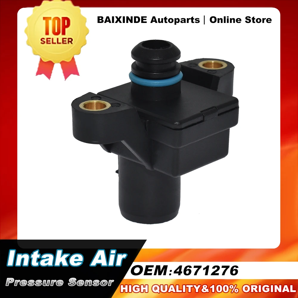 

1 шт. OEM 4671276 Впускной датчик давления воздуха для автомобильных аксессуаров, автозапчасти высокого качества