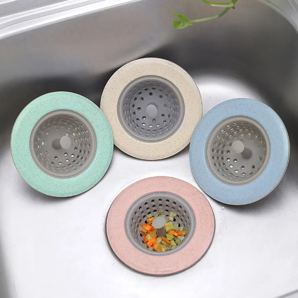 

Sink Sewer Filter Floor Drain Strainer Water Hair Stopper Bath Catcher Shower Cover Kitchen Bathroom Anti Clogging