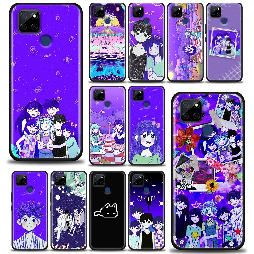 

Funda For Oppo A52 A53 A72 A94 Reno 5 5G 3 4 6 Case For Realme C21Y C25 C12 C11 Cases Cover Cartoon Omori Video Game