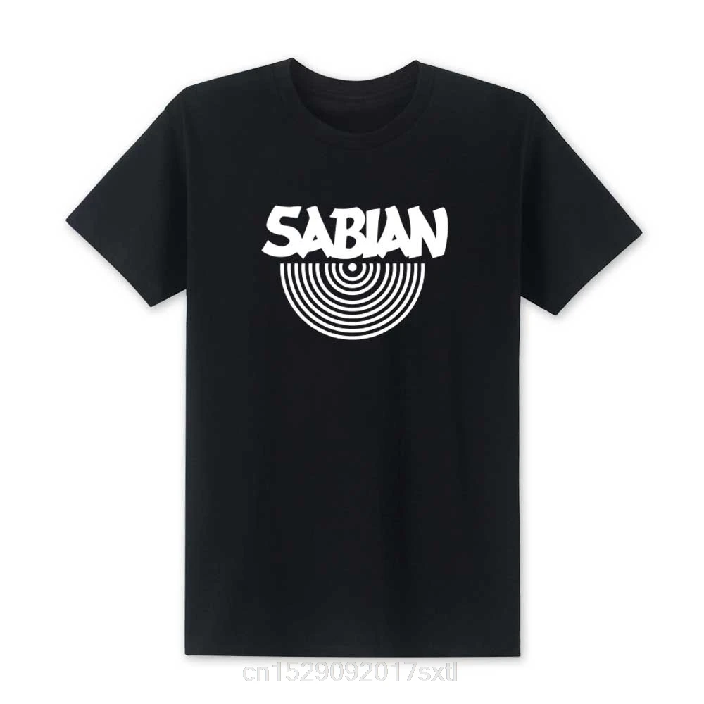 

2020 Fashion Sabian Men T Shirt New Cool Printed Short Sleeve Cotton The Music Men T Shirts Top Tees High Quality Size XS-XXL