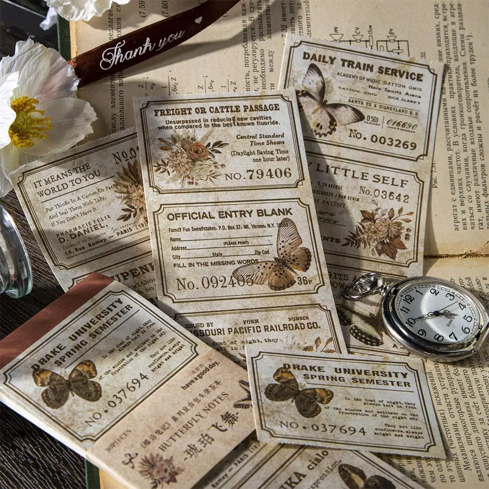 

Коллаж-бабочка, ручное украшение палатки, декор для блокнотов, сделай сам, скрапбукинг, канцелярские принадлежности, школьные бумажные принадлежности H4O7