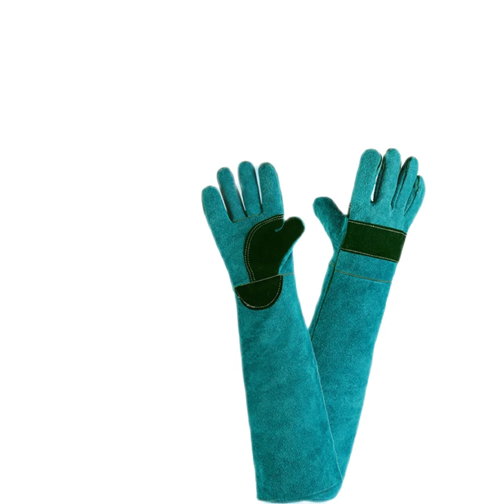 

Thickened Long Protective Gloves All Yards High Toughness Good Tear Resistance Anti-bite Wear Resistance Pet Supplies Green