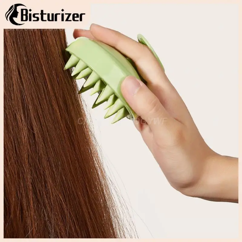 

Силиконовая щетка для ванны, спа-душа, щетка для волос, Массажная щетка, головка, гребень для волос, уход за волосами, чистка волос