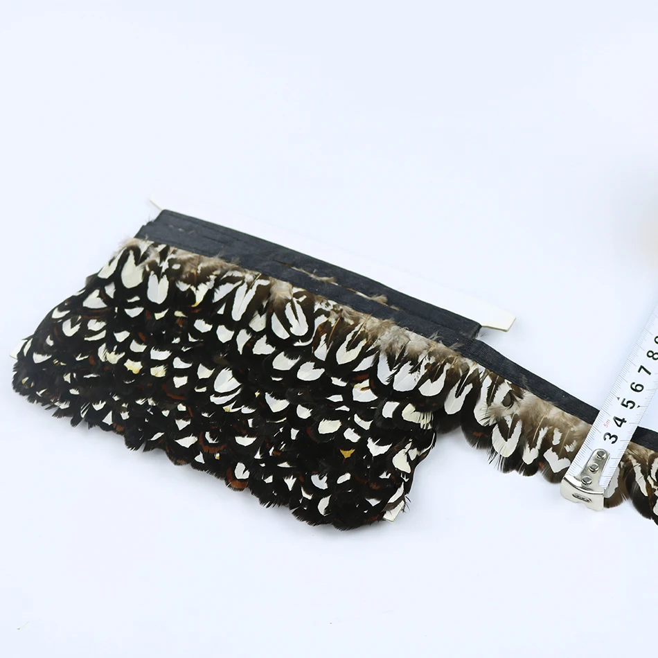 

1 метр натуральные перья фазана отделка 5-7 см бахрома петушиные перья для рукоделия вышивка Вечеринка Одежда Платье Декор ремесла