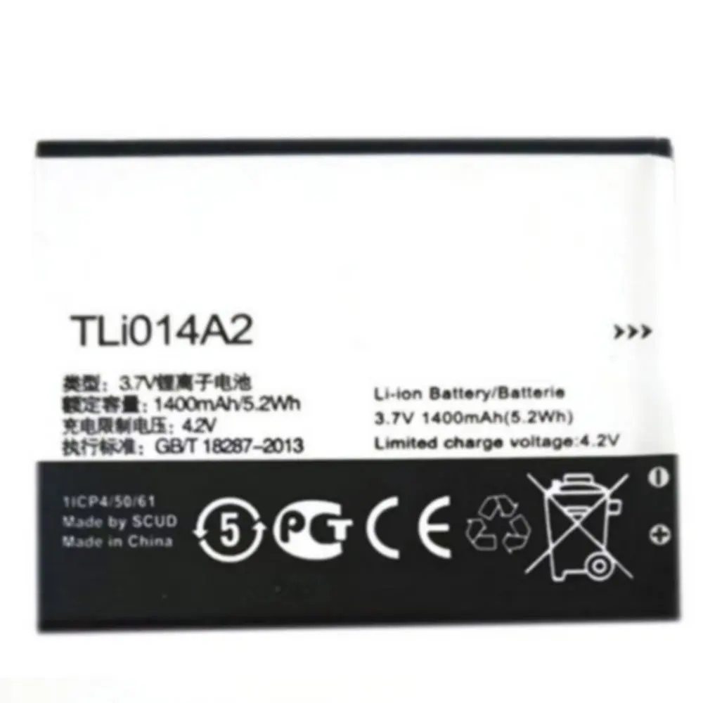 Аккумуляторы TLi014A2 1400 мАч для Alcatel Pixi 3 4,5 дюйма 4027 4027A 4027D 4027X 4010 4010D 4012 4030 4030D 4030A 5020 5020D 4033D 400 Аккумуляторы TLi014A2 1400 мАч для Alcatel Pixi 3 4,5 дюйма 4027 4027A 4027D 4027X 4010 4010D 4012 4030 4030D 4030A 5020 5020D 4033D 400