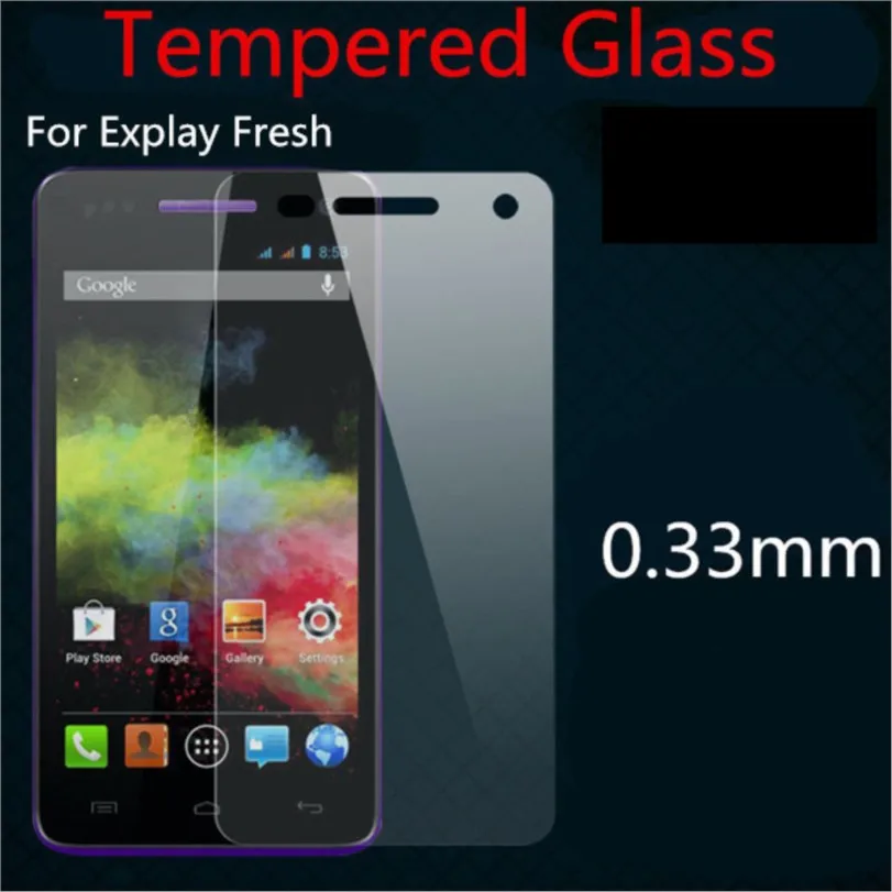 

5PCS On The For Explay fresh Tempered Glass Original 9H Protective Film Screen Protector for Explay fresh Guard Protection