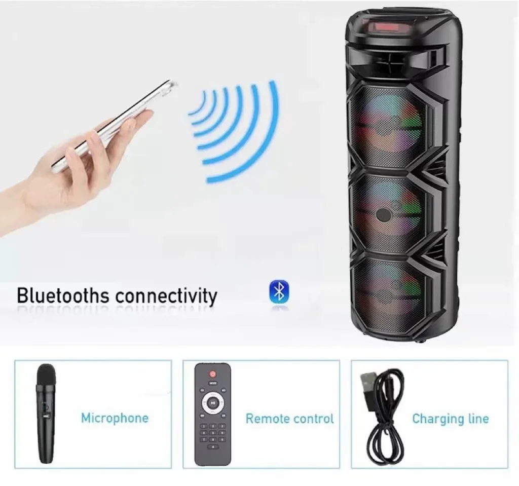 Bluetooth-колонка Caixa De som 3000 Вт