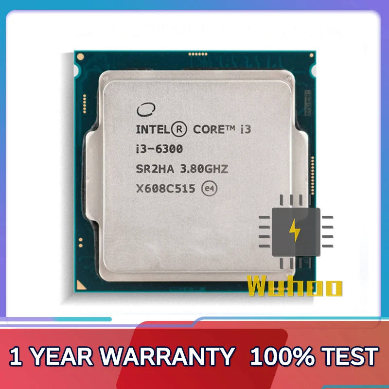 

Бывший в употреблении процессор Intel Core i3 6300 3,8 ГГц двухъядерный четырехпоточный процессор 4M 51 Вт LGA 1151