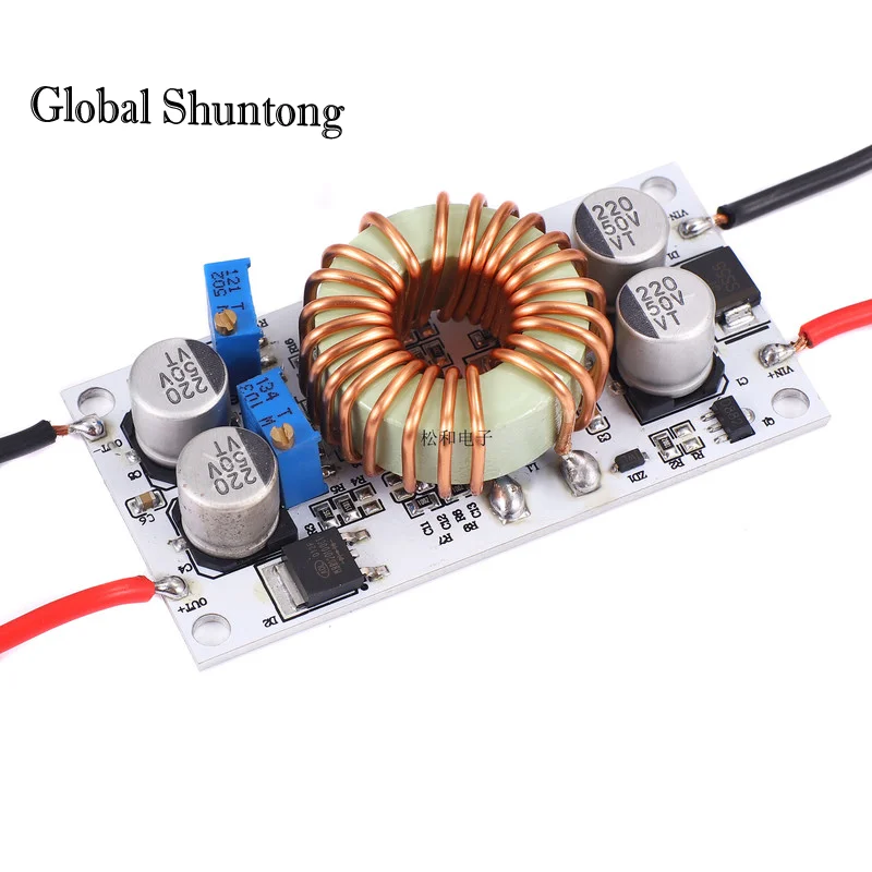 

1pcs DC-DC boost converter Constant Current Mobile Power supply 10A 250W LED Driver Step Up Module