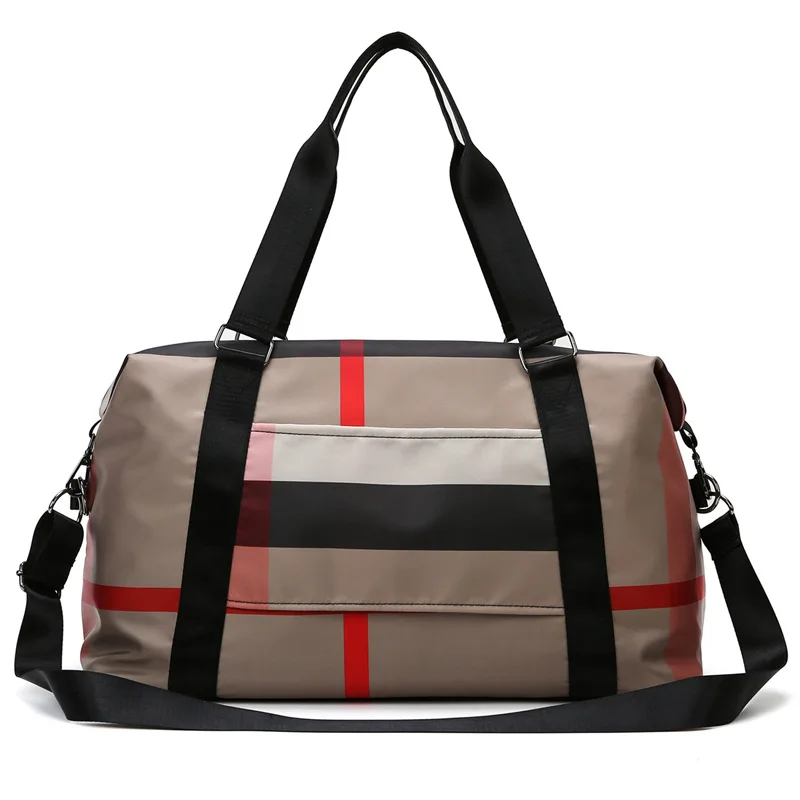 Oxford cloth women's travel bag large capacity handbag outdoor business trip luggage bag dry and wet separation sports gym bag