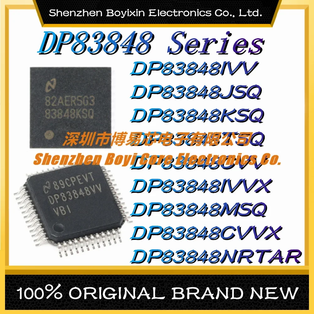 Новый DP83848IVV/NOPB DP83848JSQ DP83848KSQ DP83848TSQ DP83848CVV DP83848IVVX DP83848MSQ DP83848CVVX DP83848NRTAR