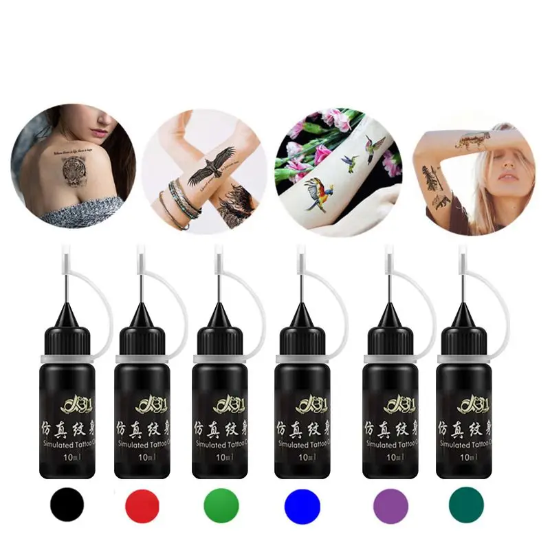 

Конусы хны индийские тату-наклейки хной черные коричневые красные белые конусы хны для Временной Татуировки боди-арт