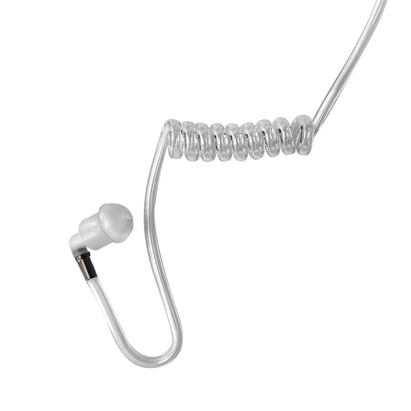 XTS2500 Earpiece for Motorola Radio XTS5000 XTS3000 Walkie Talkie with Acoustic Tube and Mic&PTT Surveillance Headset