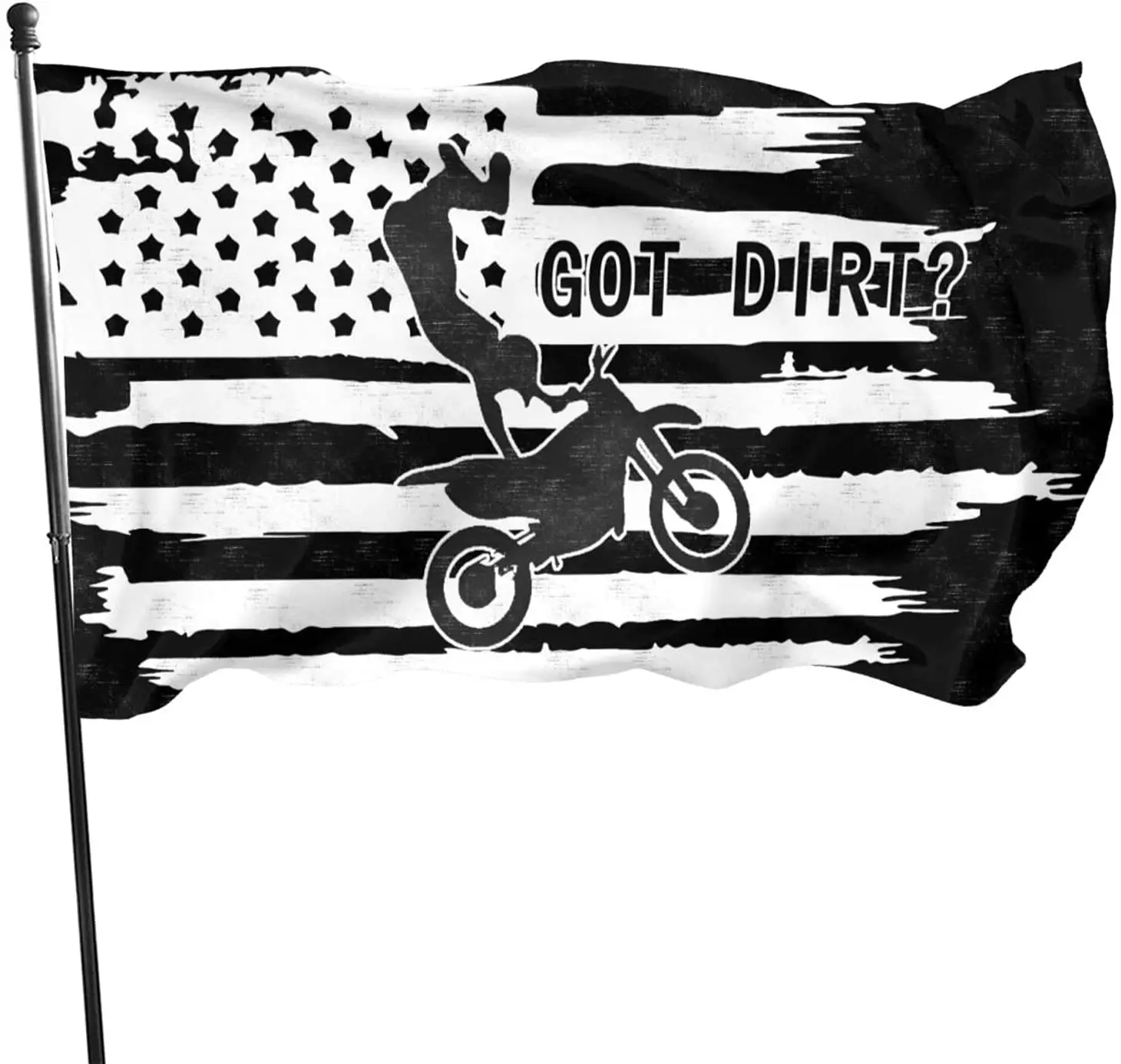 

Got Dirt Bike Motocross Racing Flag Flag 3' X 5' Indoor Outdoor Banner Home Garden Decoration