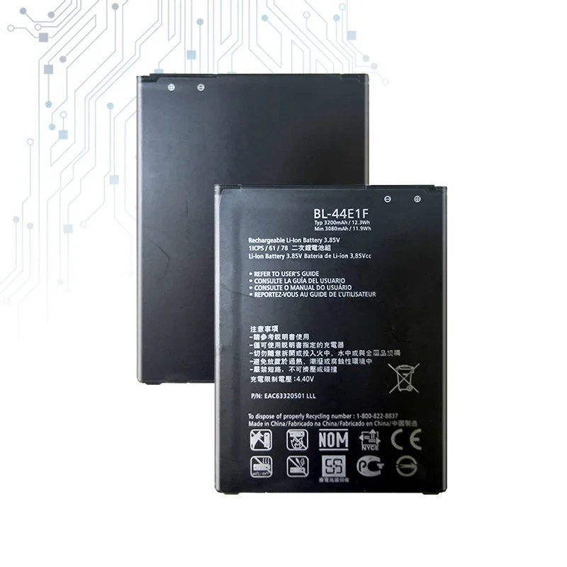BL-44E1F литий-полимерный аккумулятор емкостью 3200 мАч для LG V20 H990 F800 VS995 US996 LS995 LS997 H990DS