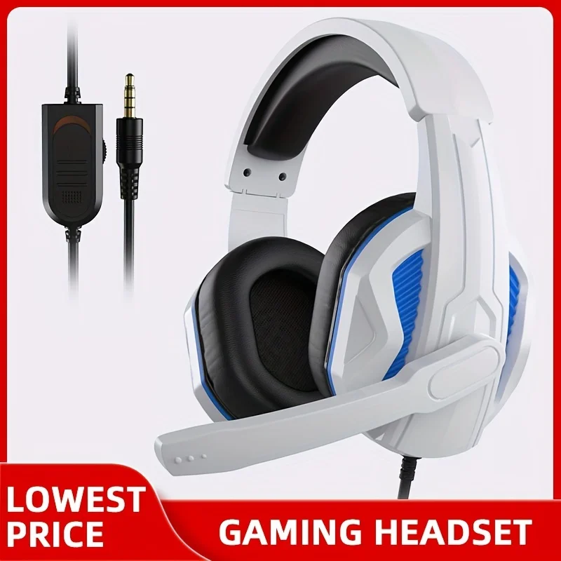 

Live Surveillance Ear Music Gaming Game Console Computer Head-mounted Air Conduction Earflap Wired Headset