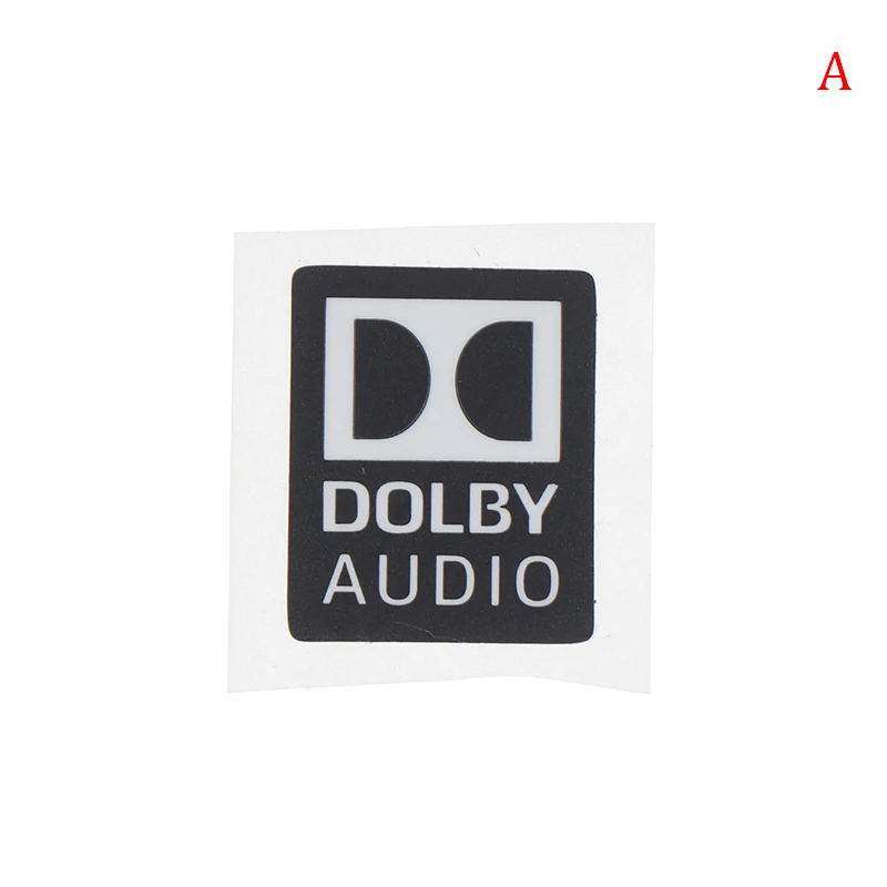 

Новые наклейки Dolby с объемным звуком, 1 шт., наклейки для ноутбука, декор для рабочего стола, наклейки «сделай сам», H1/H2/H3/H5