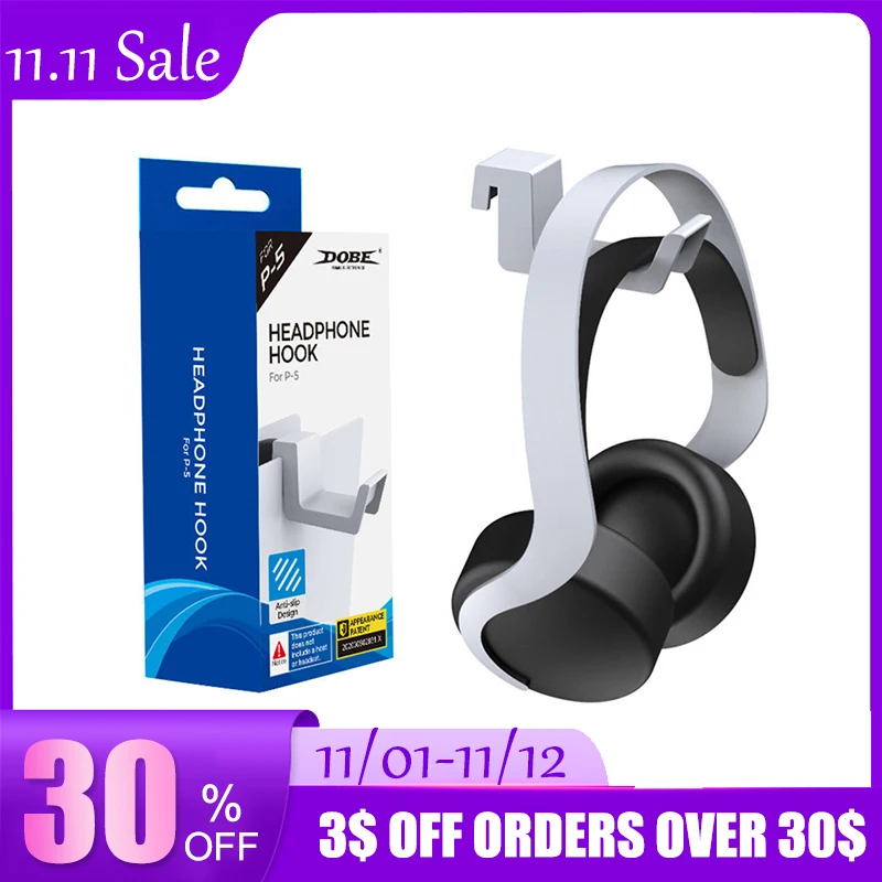 

PS5 аксессуары подставка для наушников для игровой консоли 5 дюймов Нескользящая подставка для игровой гарнитуры держатель для планшетов