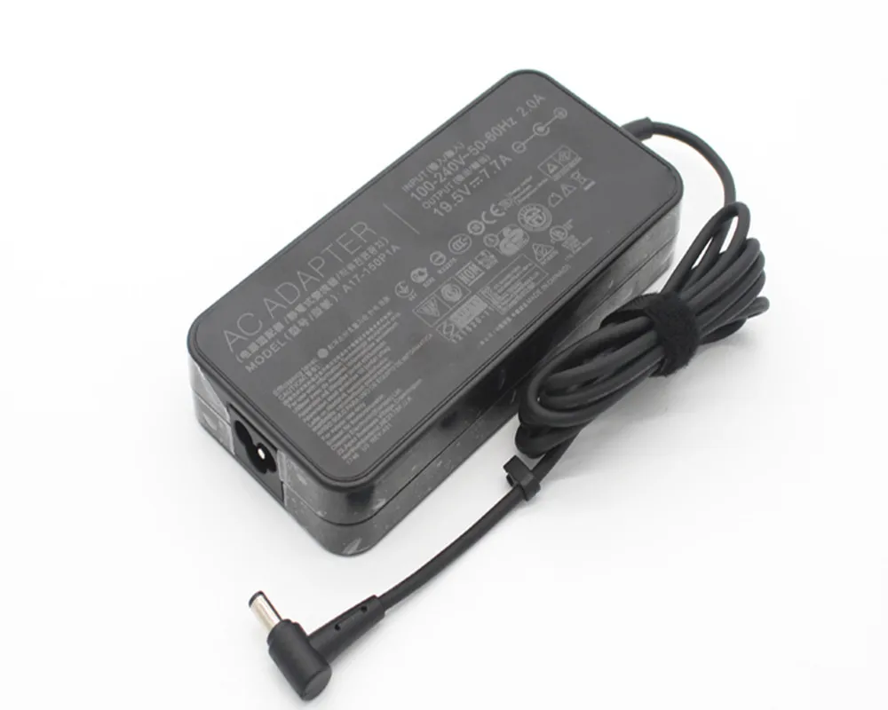 

New 19.5V 7.7A 150W AC Adapter for ASUS A17-150P1A G73SW G71G G74 G72G G73S X73 GL503 Laptop Power Charger 5.5 x 2.5mm Cable