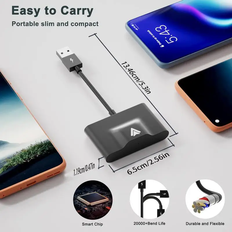 Plug And Play Wired & Wireless Auto Dongle For Modify Android Multimedia Screen Car Smart Link 15 USB Interface For Many Models