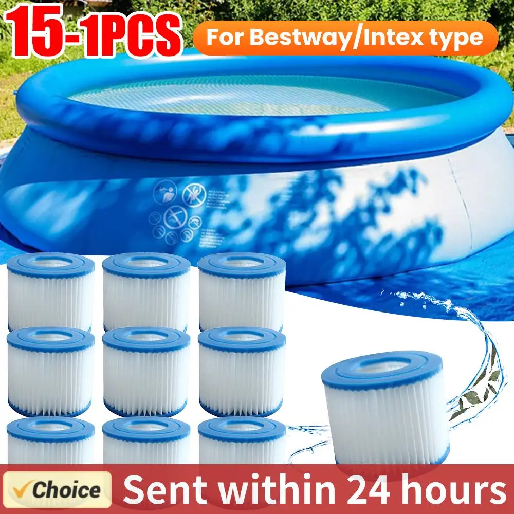 Сменный фильтр для бренда Bestway Flowclear Pool Jaysuing 1–10 штук доступен в размерах V