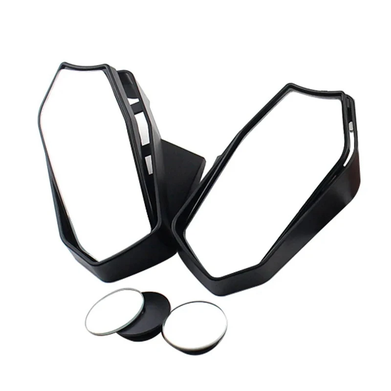 Комплект передних зеркал заднего вида 2 шт. черное стекло + пластик для YAMAHA XMAX300