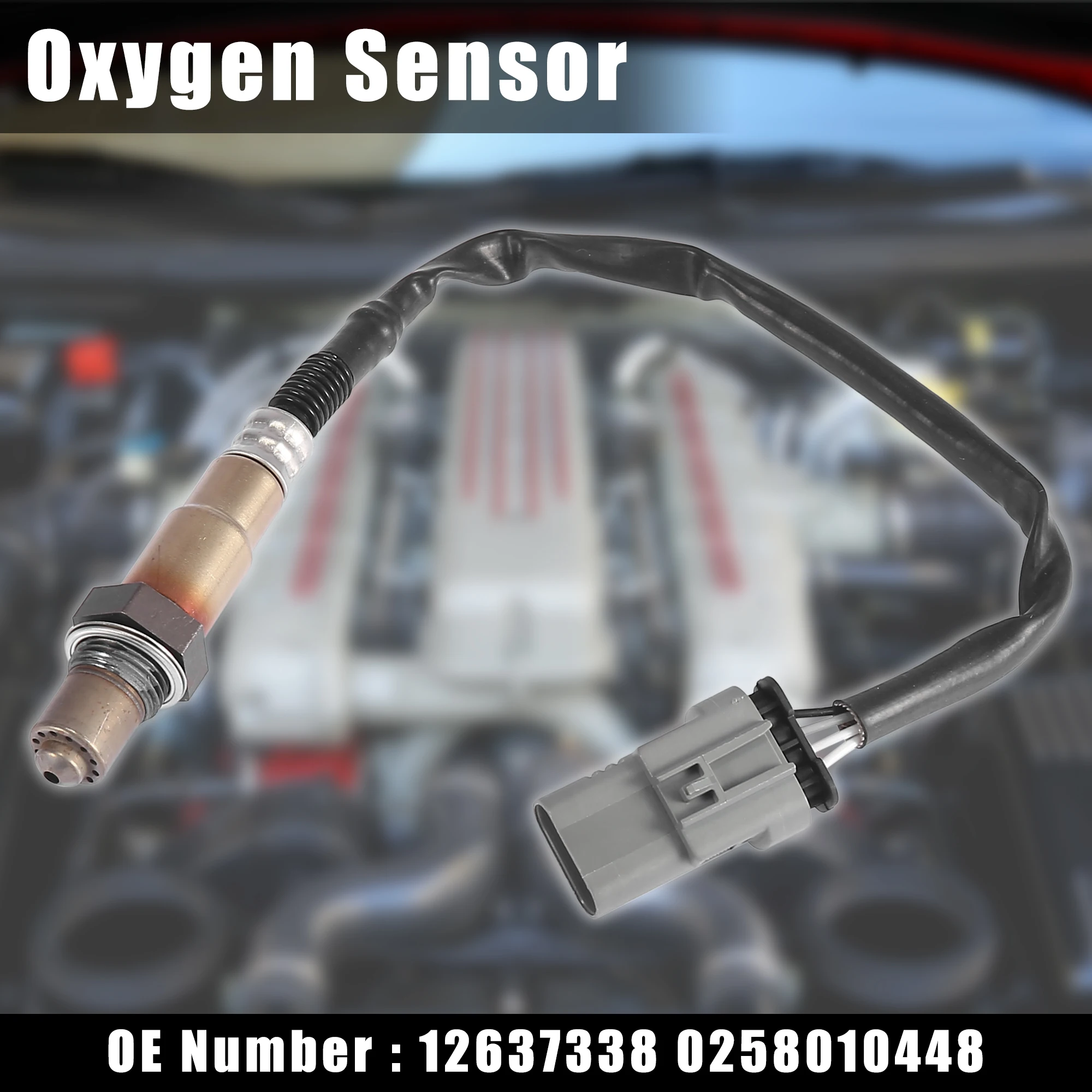 

X Autohaux Auto Lambda Oxygen Sensor 12637338/0258010448 for Chevrolet Cruze 1.5L 1.4T 15 Exhaust Gas O2 Sensors Car Accessories
