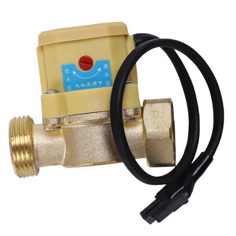 

Hot-Male 3/4 Inch To 1/2 Inch Thread Connector Circulation Pump Automatic Water Flow Sensor Switch 120W