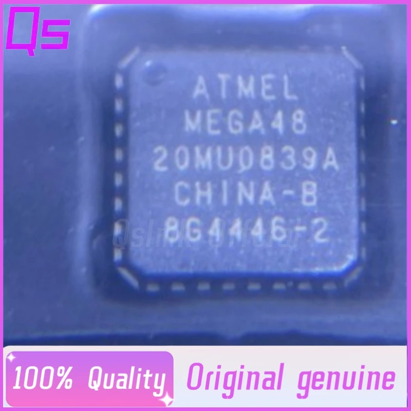 

New Original ATMEGA48-20MU ATMEGA48 QFN32 8-Bit Microcontrolle MCU