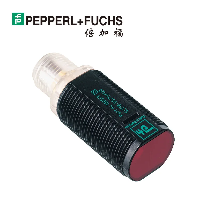 

GLV18-55/73/120 Pepperl+Fuchs reflective plate photoelectric switch with polarization filter (188559)