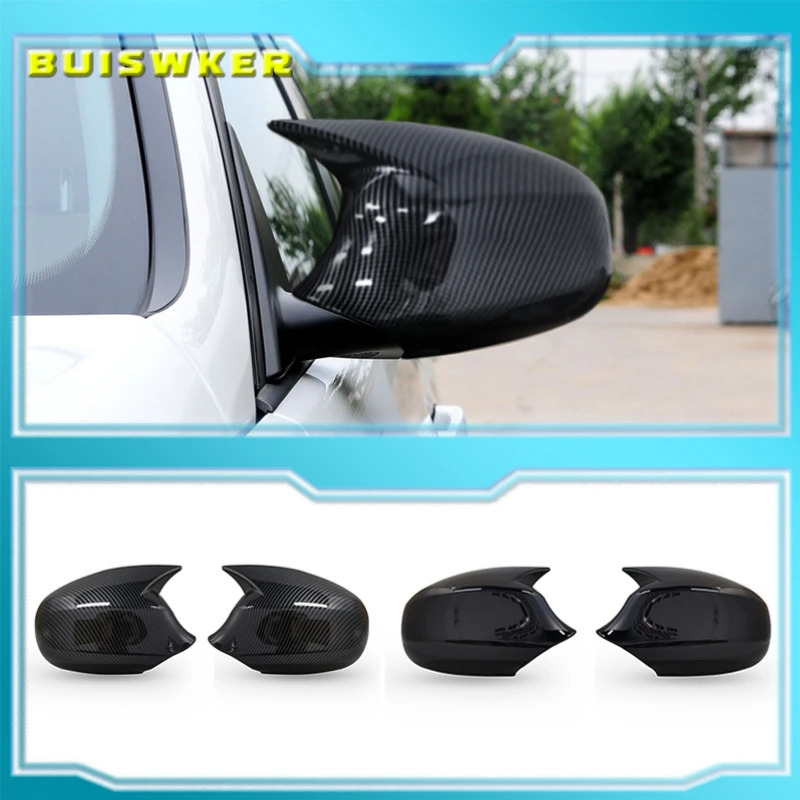 

Rearview Mirror Cap Wing Side Mirror Cover Fit For BMW Facelift Model E90 E91 2008-11 E92 E93 2010-13 LCI Car Accessories