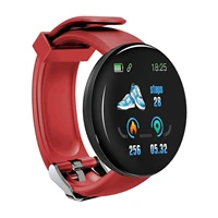 d18s smart bracelet usb chargeable fitness bracelet for men women xmas gift smart sport watch full touch 1 3 full color screen