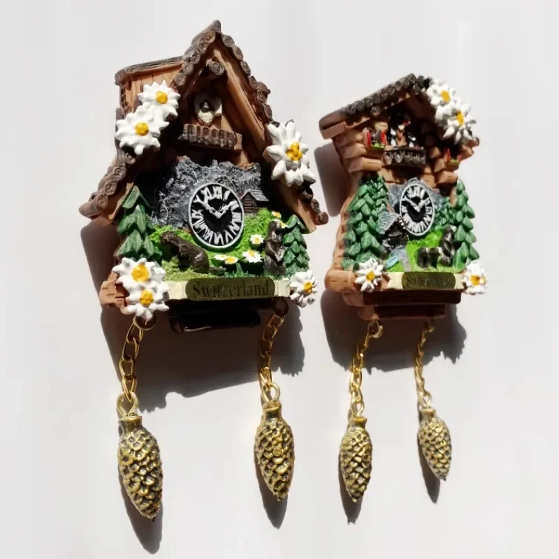 Швейцарские стикеры на холодильник сувениры немецкой фрагменты шварцвалдер