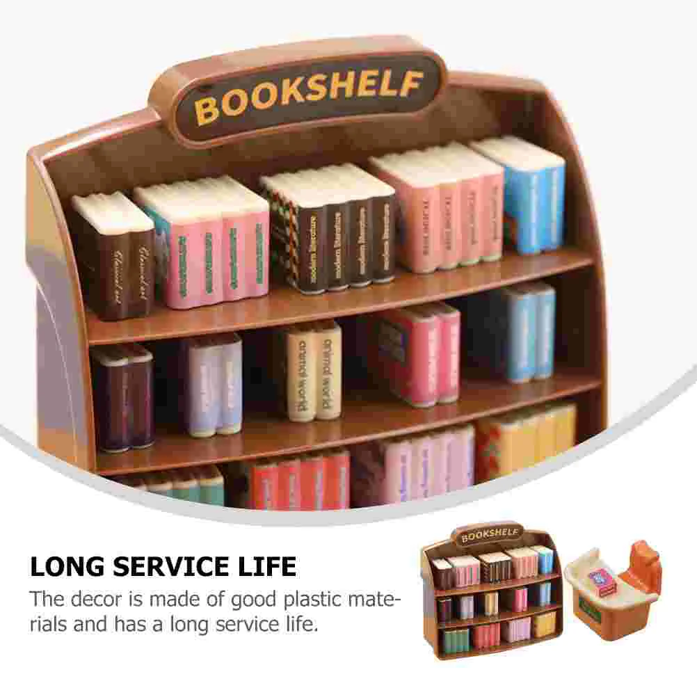 

5 комплектов, книжная полка для кукольного домика