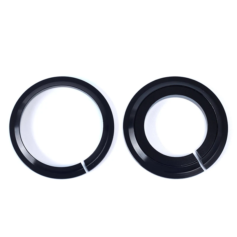 

Aluminum Black Finished Bicycle Headset Base Spacer Open Crown Race 1.1/8” Straight 1.1/5” Tapered Fork Conversion Ring