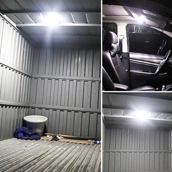 120 LED 12V Car Interior Led Light Bar White Light Tube with Switch for Van Lorry Truck RV for Camper Boat Indoor Ceiling Light 3