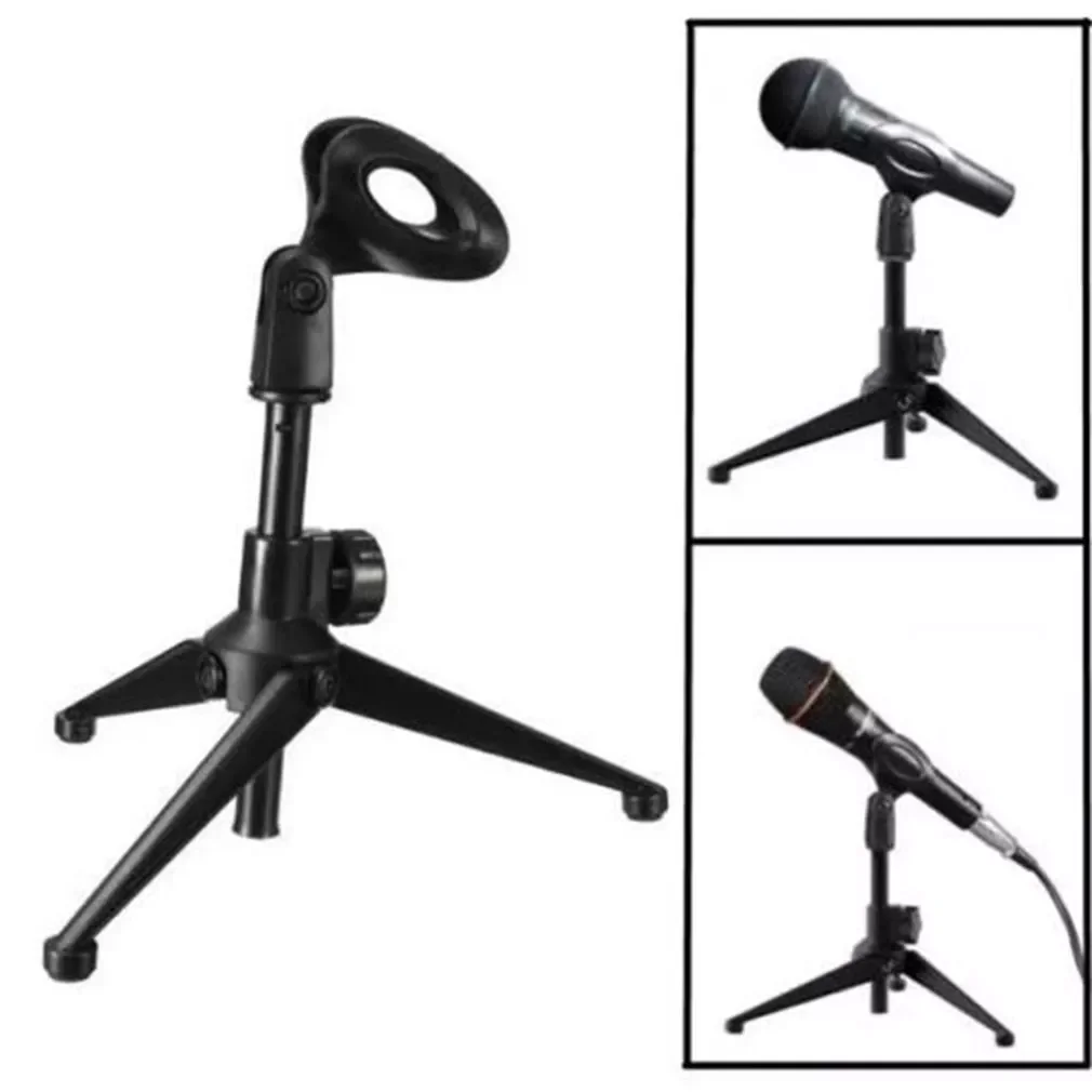 

Durable And Practical Desktop Tripod Wire Wireless Microphone Stand E300 Stand Desktop Microphone Stand