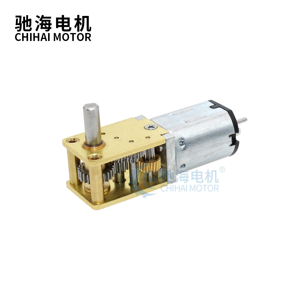 Двигатель ChiHai CHF-GW12T-N20VA DC 3V 6V 12V Micro Gear Motor низкоскоростной Электрический