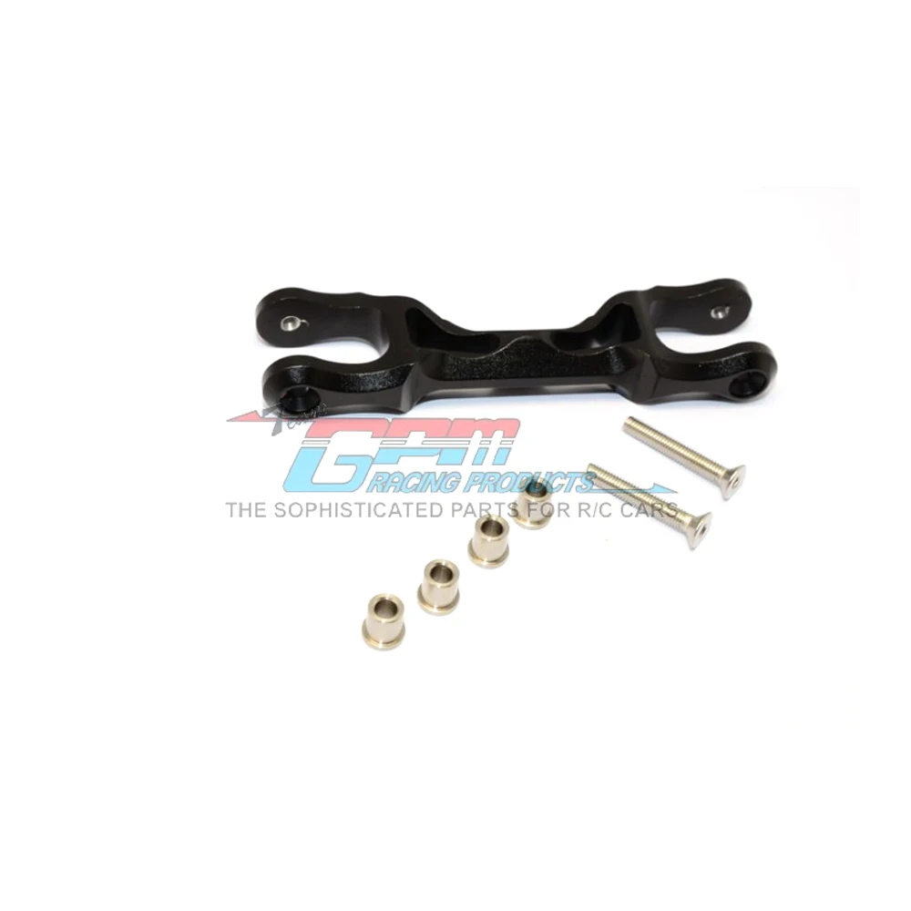 Фото Передний кронштейн для рулевого управления GPM TRAXXAS 1/5 X-MAXX 6S 8S 77086-4, металлический алюминиевый сплав, Соединительный кронштейн 7746 №5