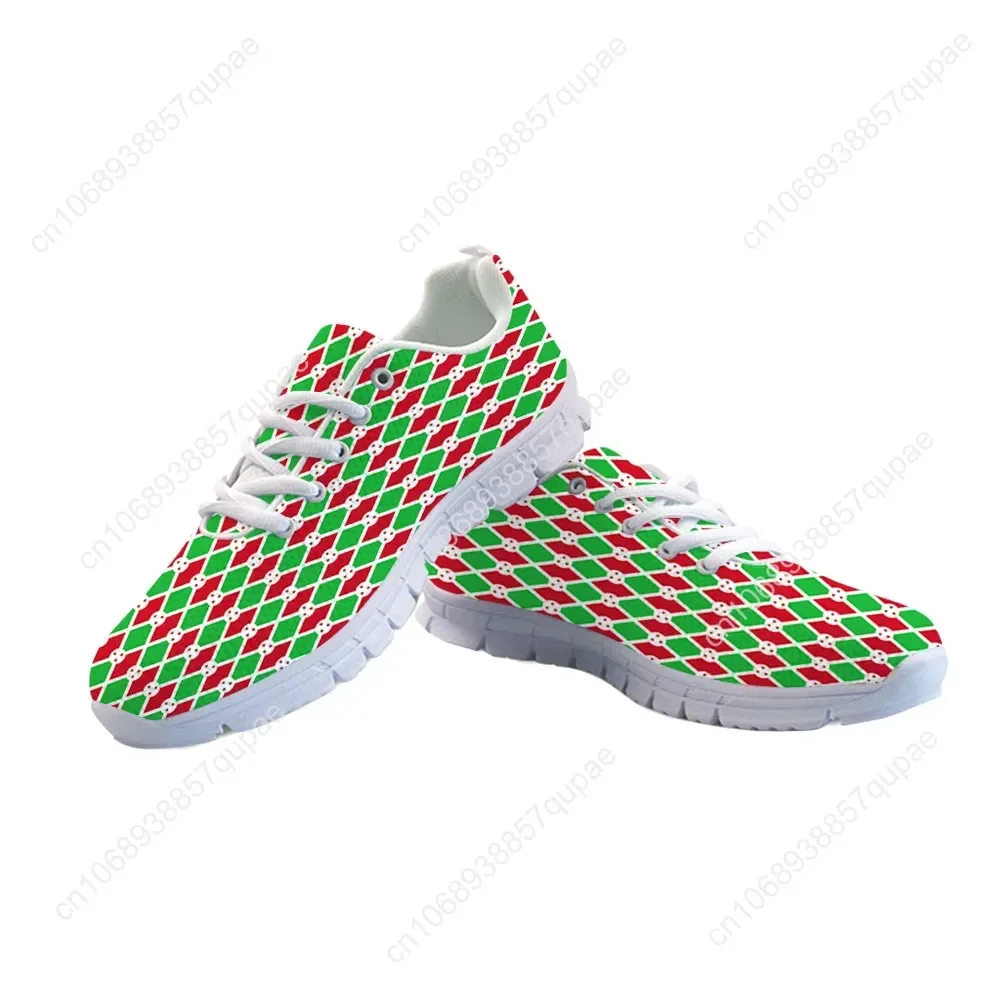 Burundi Youth Free Custom Made Name Number Bdi Country Nation Flag Bi French Burundian Print Photo Logo Mesh Casual Shoes