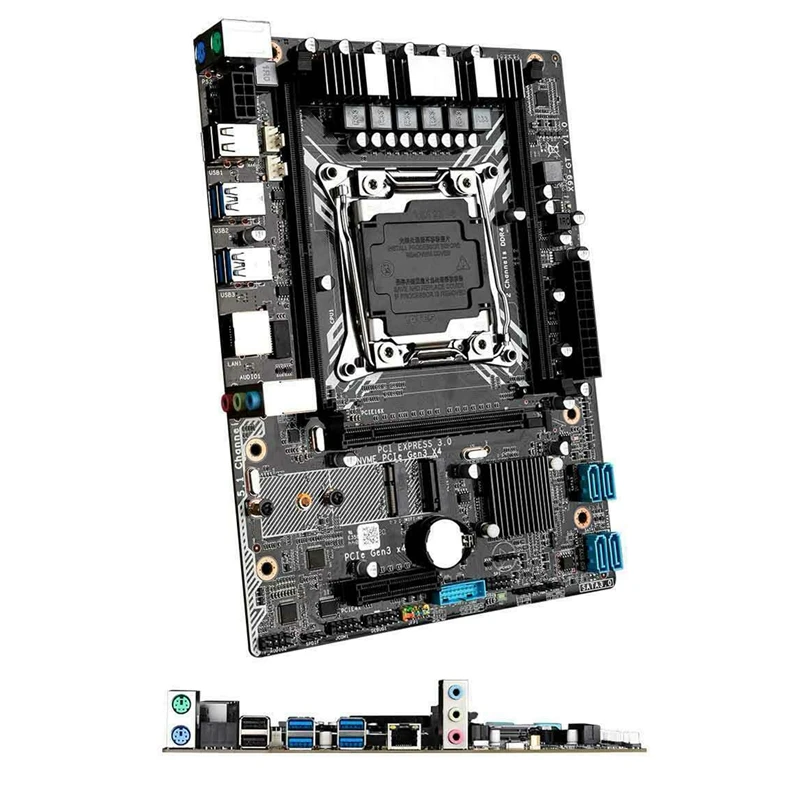 X99-GT материнская плата X99 LGA 2011-3/4 двухканальная поддержка 2X32G DDR4 для процессоров E5