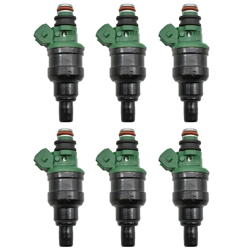 6 шт. фрикционная Топливная форсунка SDH240 MD189021 p534 для Mitsubishi Montero SR 3.5L V6 - Gas 1994-1996