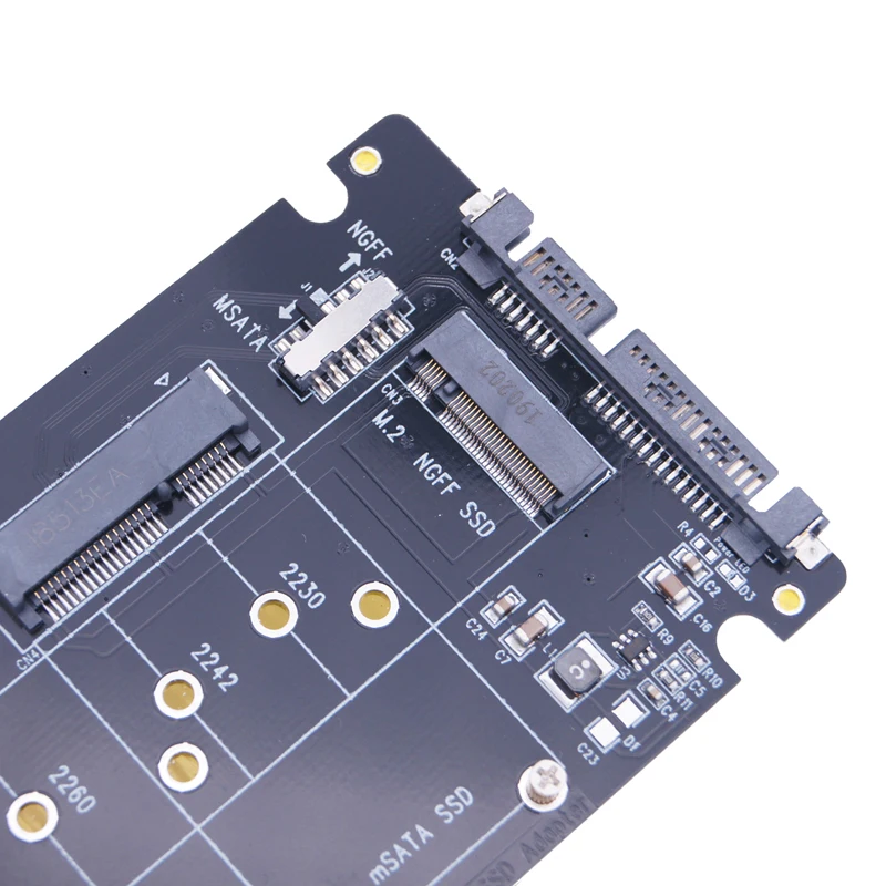 Адаптер SSD M.2 NGFF или MSATA — SATA 3.0 USB 2 5 Жесткий диск в 1 конвертер кабель для чтения