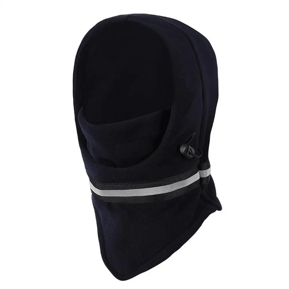 

Neck Warmer Cover Reflective Strip Windproof Adjustable Buckle Keep Warm Winter Hat Facial Neck Warmer Cover Outdoor Supplies