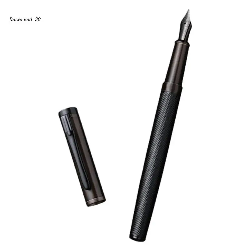 

R9CB Fountain Pen for Writing Smooth Extra-Fine Nib 0.38mm/0.5mm Nib Smooth Flow Pen for Journaling, Note Taking, Writing