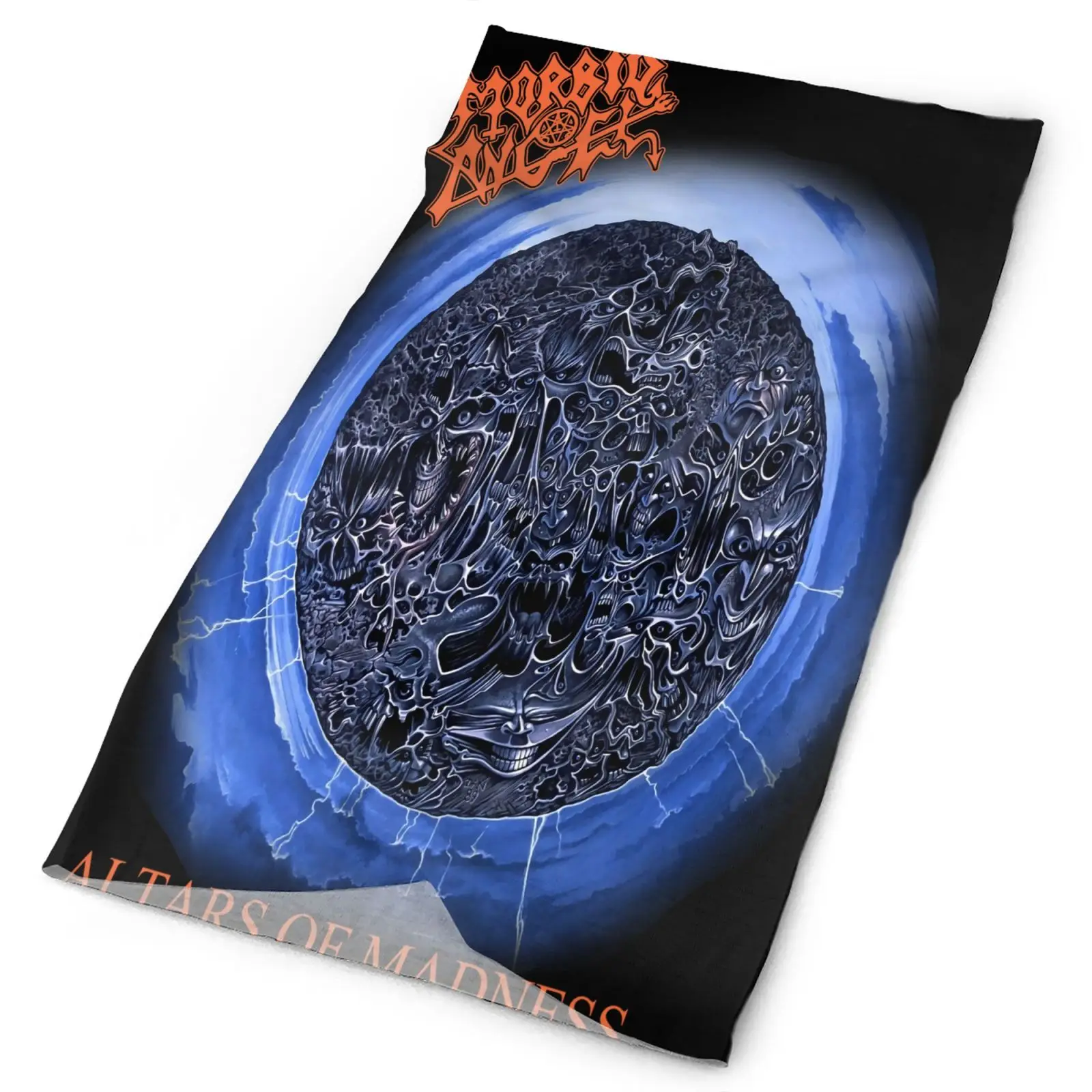 

Мужская Бандана с надписью «Morbid Angel Altars Of Crazy», модная Балаклава, шарф для рыбалки, модная мужская маска на шею