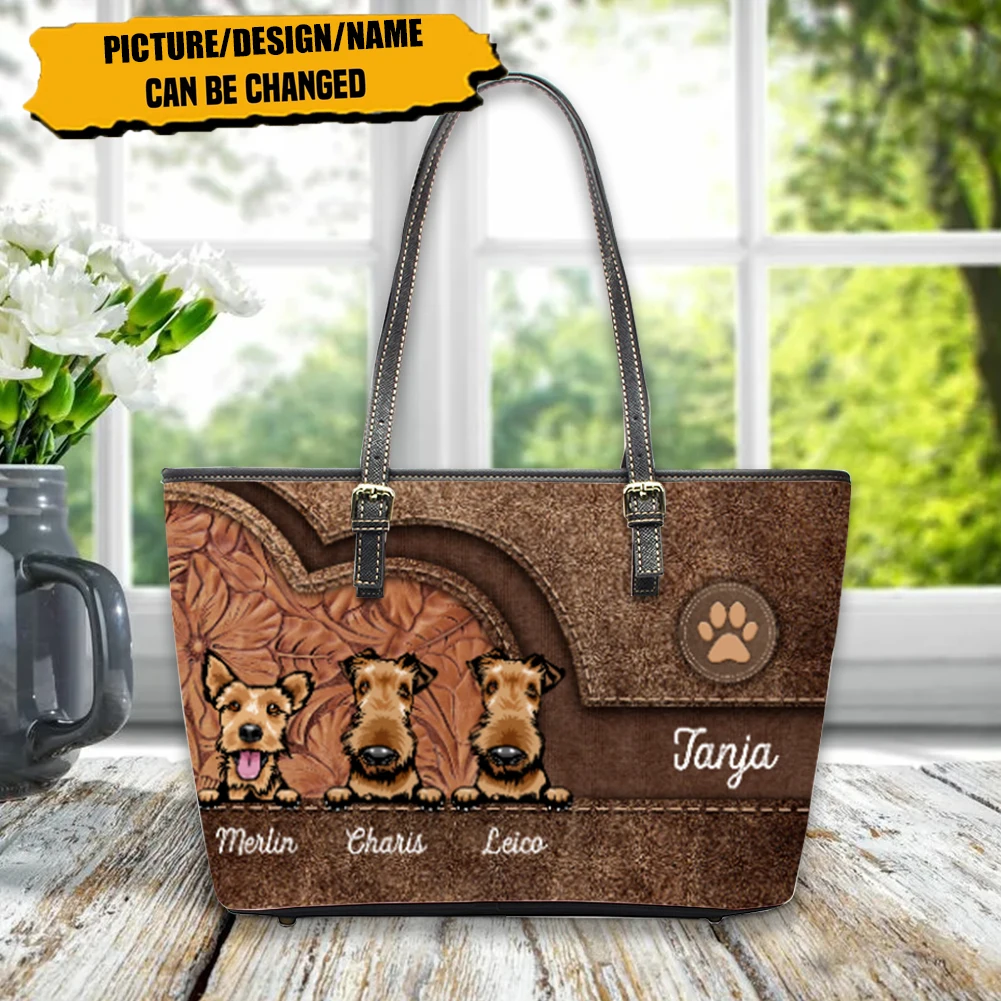 

FORUDESIGNS Small Pet Cairn Terrier Print Messenger Women Bag Luxury Design Daily Street Shopping Bags Bolsa Feminina
