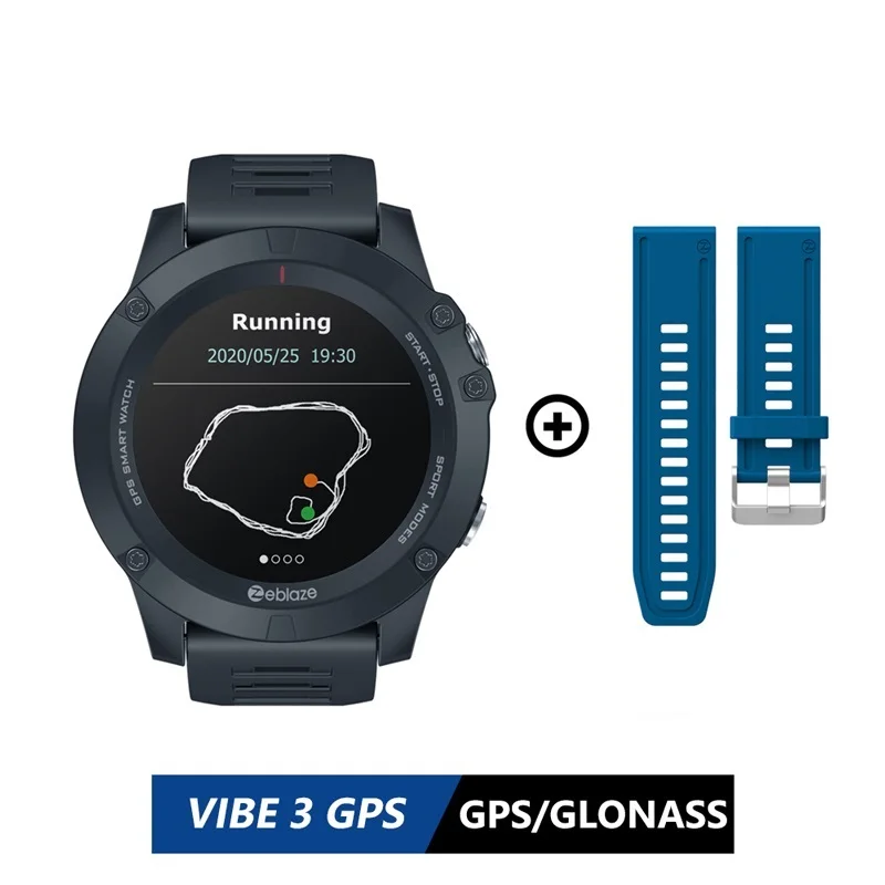 

HOT 2020 Multi Sports Tracking VIBE 3 GPS Smart Watch Heart Rate Long Battery Life GPS Sports Watch For Android/IOS