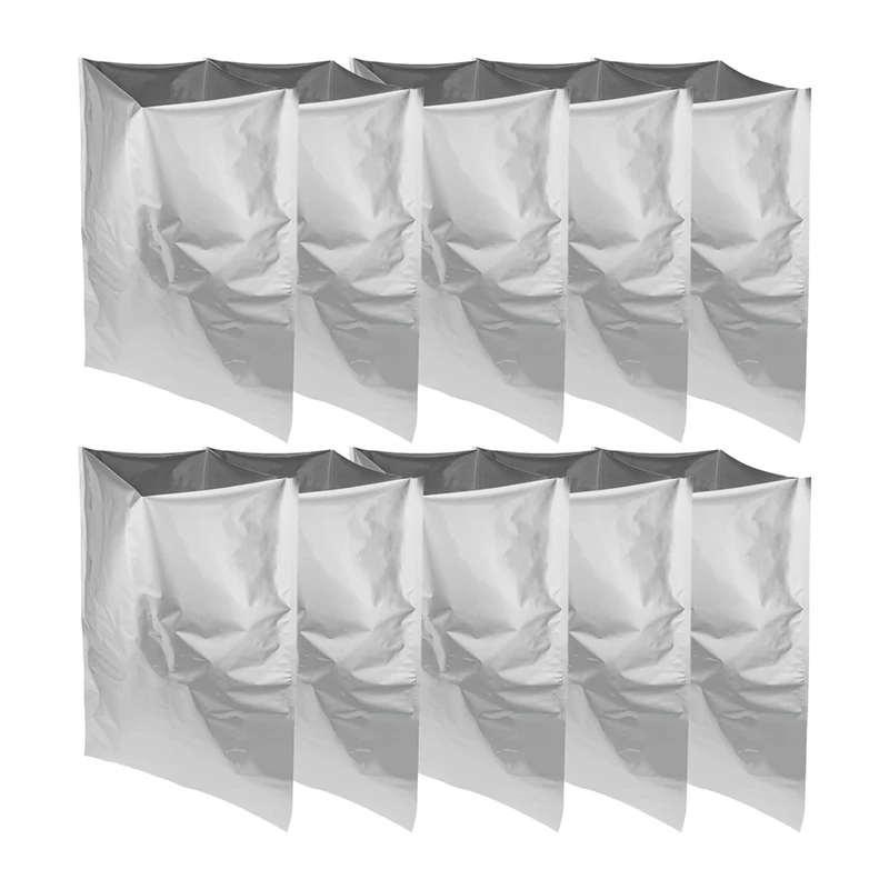

10 шт., пакеты из фольги Mylar для хранения продуктов, 22 х33 дюйма