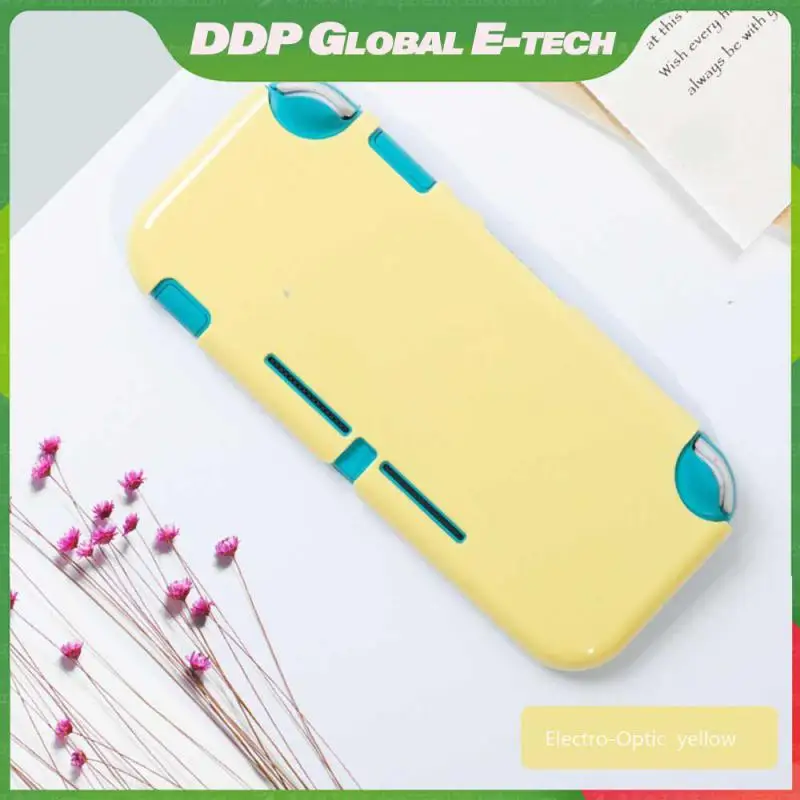 

Super Drop-proof Ultra Thin Case Easy Charging Electric Yellow Protective Case Thin And Smooth Bare Metal Feel Gamepad Coral Red